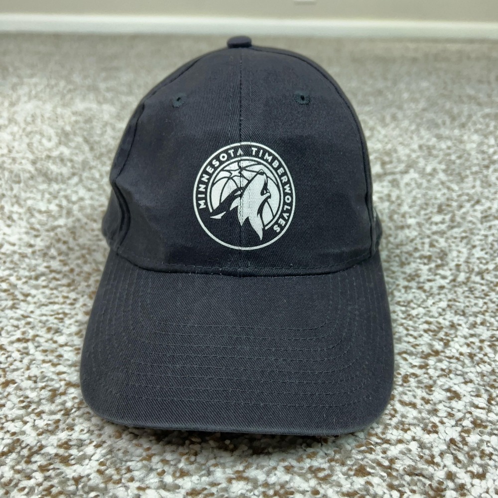 Minnesota Timberwolves Hat Cap Strap Back Mens One Size NBA Basketball Dad Sport